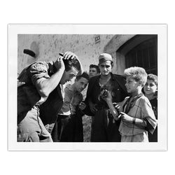 American GI in Italy, 1943 - Vintage Print by George Rodger – Limited Edition Print.
