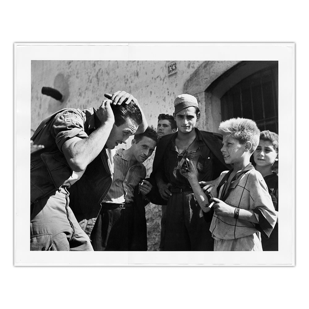 American GI in Italy, 1943 — Vintage Print - George Rodger