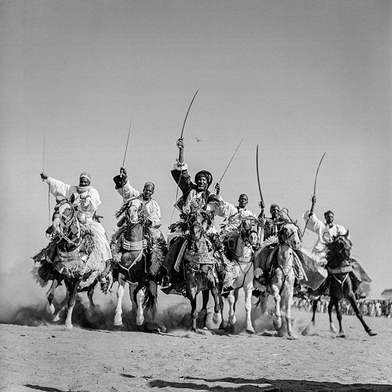Hassau chieftains in a Fantasia, 1941 by George Rodger – Limited Edition Print.