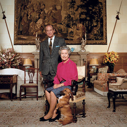 Queen Elizabeth & Prince Philip official portrait, 1992 - Limited Edition Print by Terry O'Neill – Limited Edition Print.