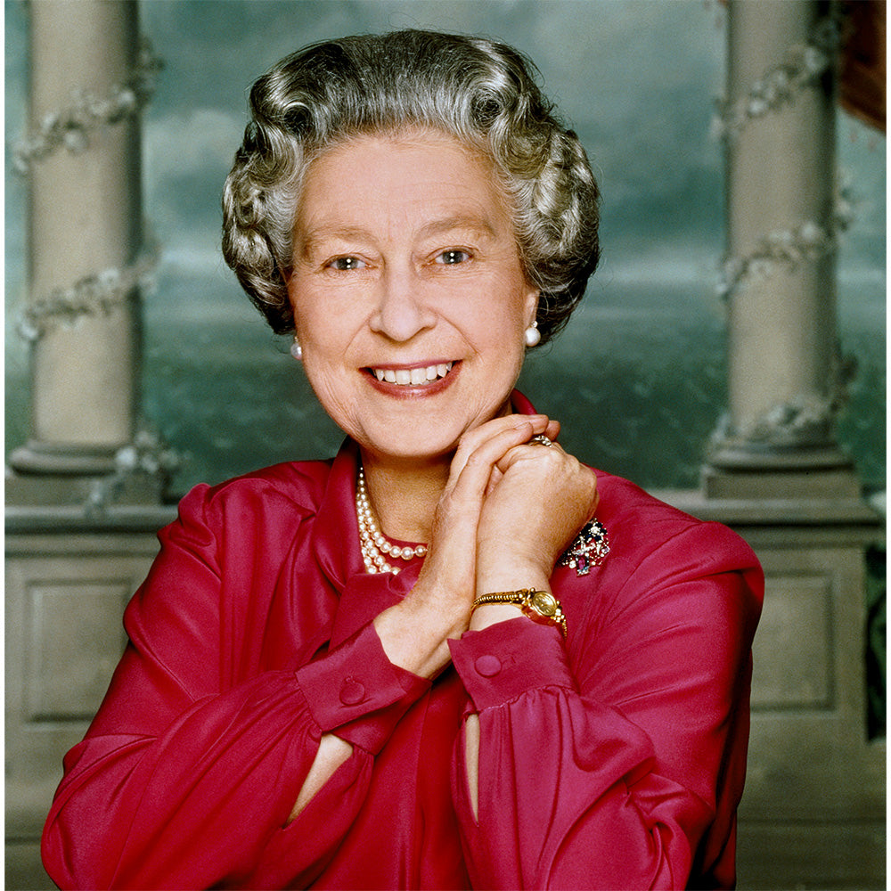 HM Queen Elizabeth II official portrait, 1992 — Limited Edition Print - Terry O'Neill