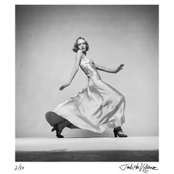 Twiggy for The Boy Friend, 1970 – Limited Edition Print by Justin de Villeneuve – Limited Edition Print.