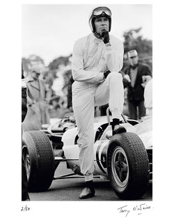 James Garner for Grand Prix. 1966 - Limited Edition Print by Terry O'Neill – Limited Edition Print.
