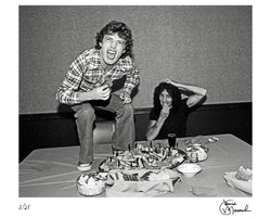 Lunch with AC/DC, 1977 - Limited Edition Print by Janet Macoska – Limited Edition Print.