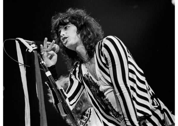 Steven Tyler at Richfield Coliseum, 1983 — Open Edition Print - Janet Macoska