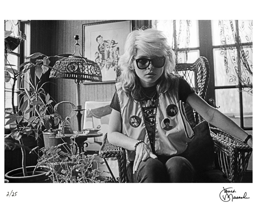 Debbie Harry in Cleveland, 1978 — Limited Edition Print - Janet Macoska