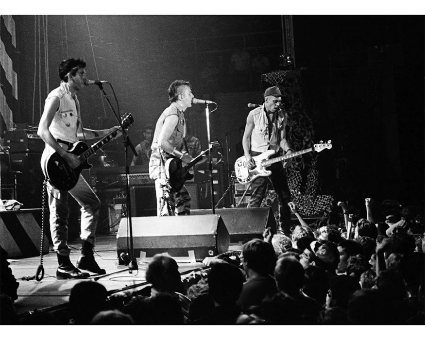 The Clash at Akron Civic Theatre, 1982 — Limited Edition Print - Janet Macoska