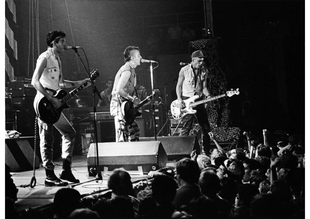 The Clash at Akron Civic Theatre, 1982 — Open Edition Print - Janet Macoska
