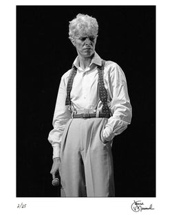 David Bowie at the Richfield Coliseum, 1983 - Limited Edition Print by Janet Macoska – Limited Edition Print.