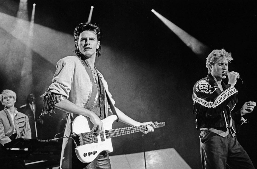 Duran Duran performing in Cleveland, USA on June 29, 1987 — Limited Edition Print