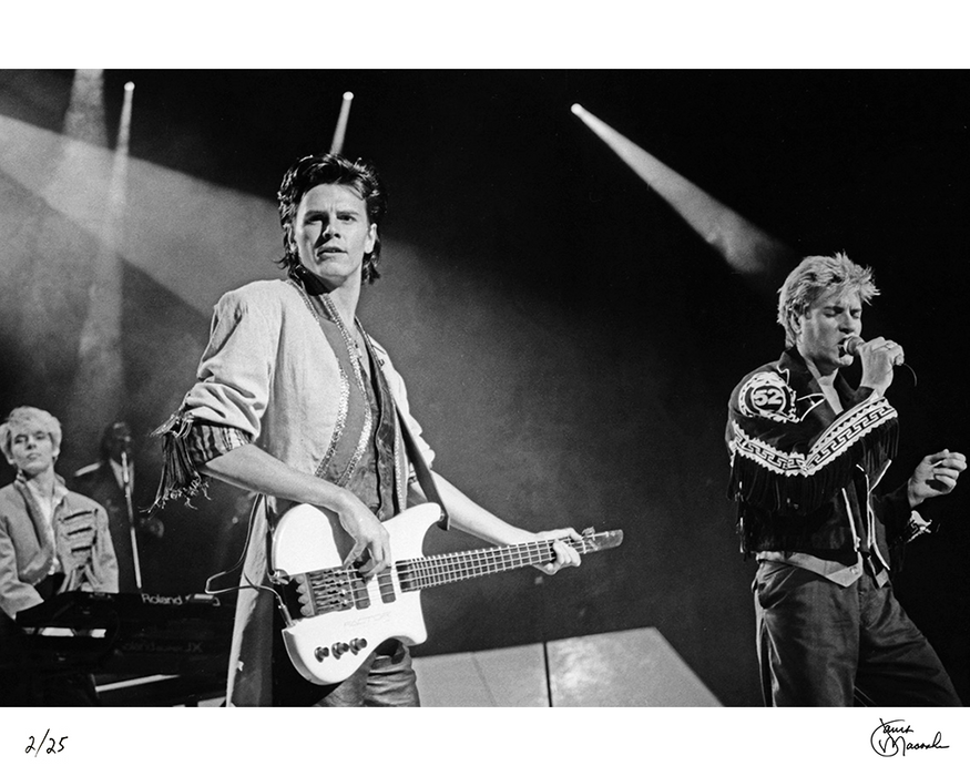 Duran Duran performing in Cleveland, USA on June 29, 1987 — Limited Edition Print