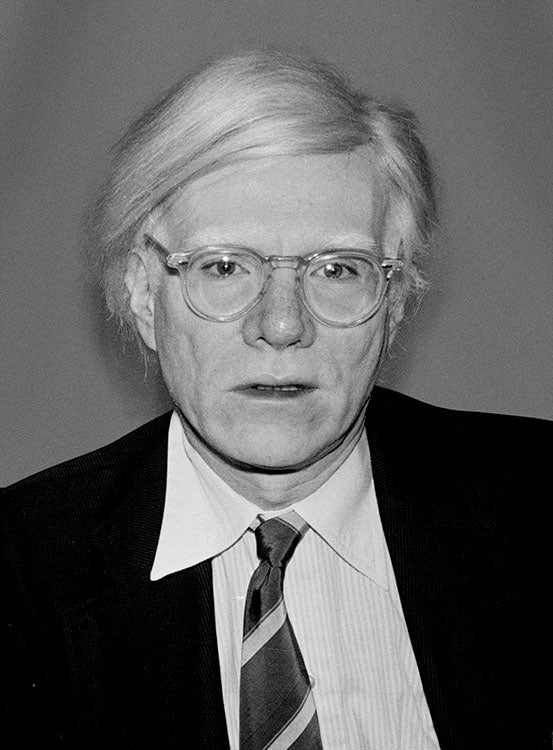 Andy Warhol in a Suit, 1979 by John Swannell – Limited Edition Print.