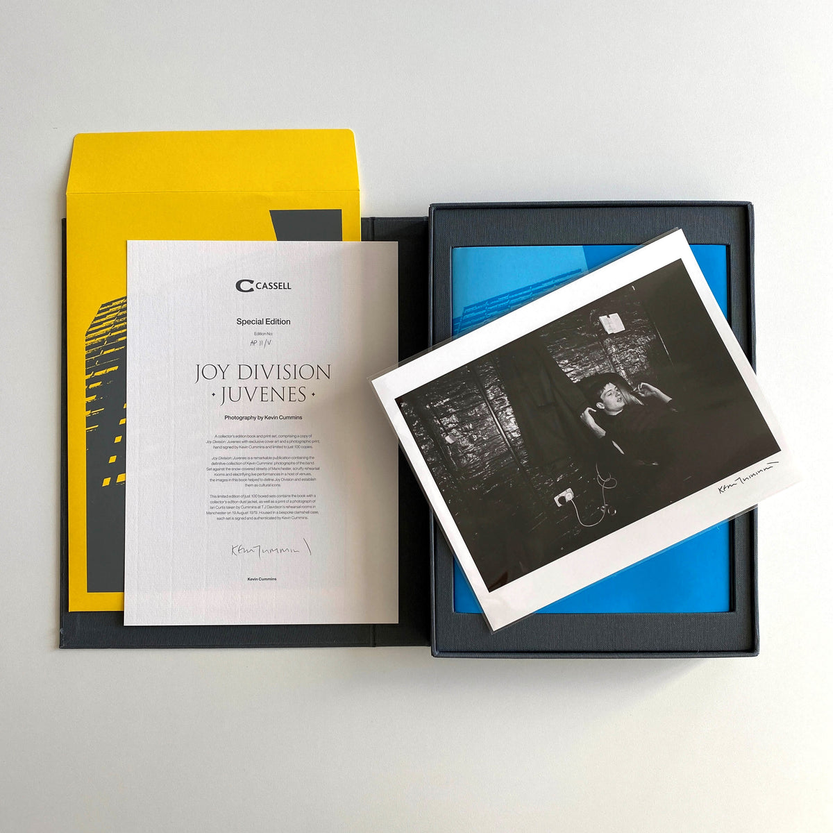 Joy Division: Juvenes - Deluxe Edition Boxset by Kevin Cummins – Limited Edition Print.