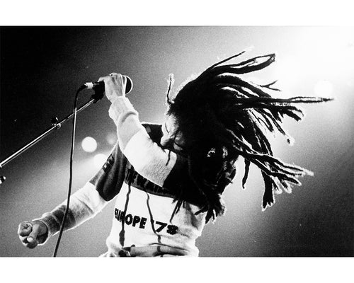 Bob Marley at Bingley Hall, 1978 — Limited Edition Print - Kevin Cummins
