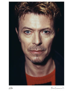 David Bowie Close up Portrait, 1995 - Limited Edition Print by Kevin Cummins – Limited Edition Print.