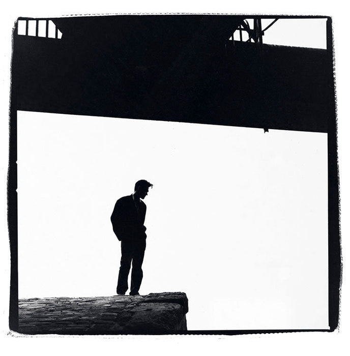 Morrissey silhouette looking down, circa 1990 — Limited Edition Print - Kevin Cummins