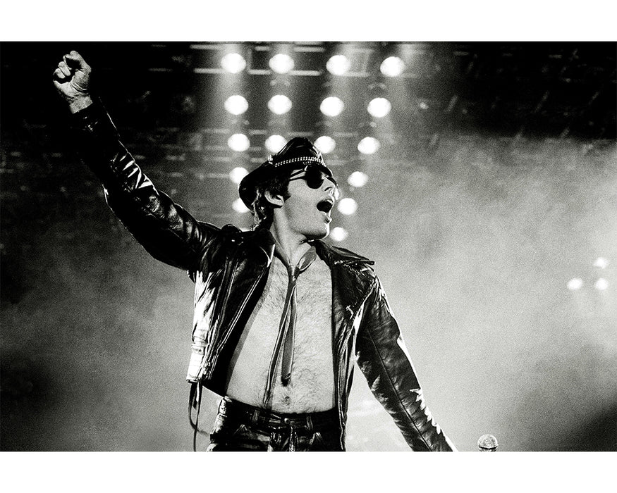 Freddie Mercury at the Manchester Apollo, 1979 — Limited Edition Print - Kevin Cummins