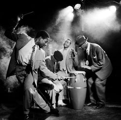 The Jazz Defektors in Manchester, 1985 - Limited Edition Print by Kevin Cummins – Limited Edition Print.