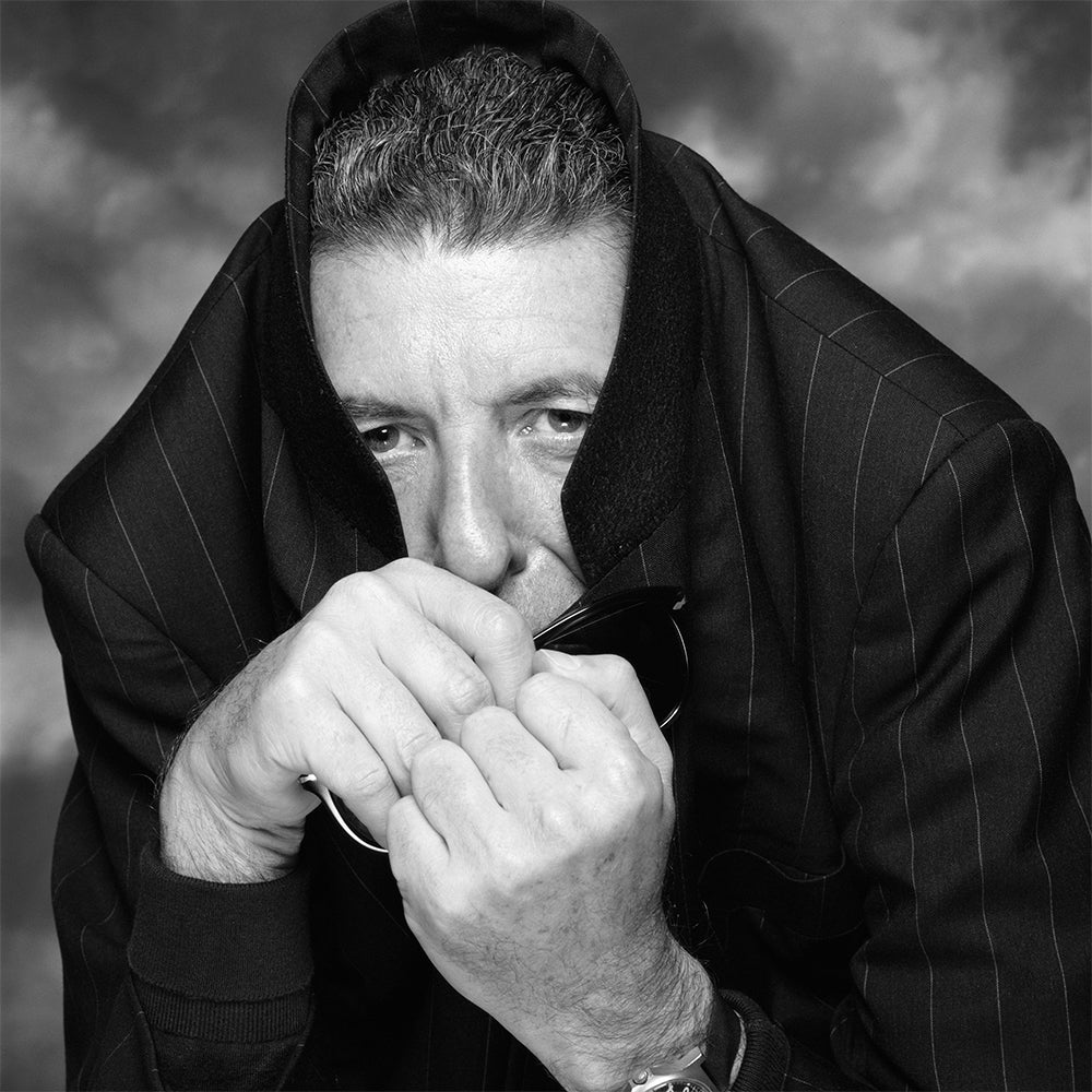 Leonard Cohen portrait, 1990 — Limited Edition Print - Terry O'Neill