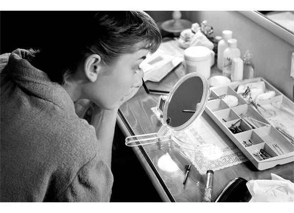 Audrey Hepburn backstage at Fulton Theatre, 1952 — Open Edition Print - Lawrence Fried