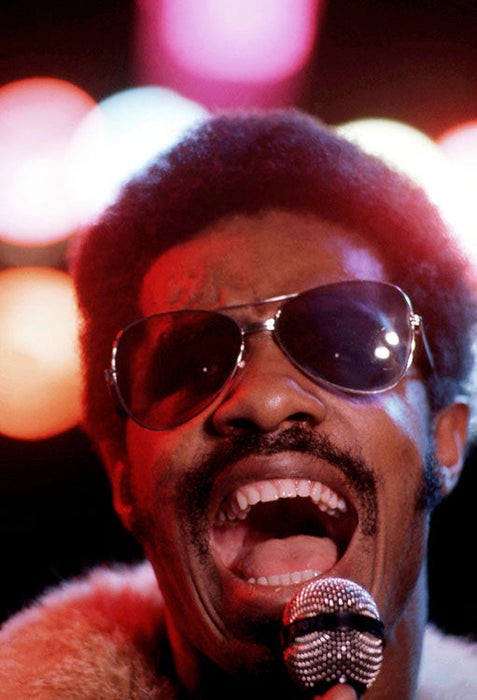 Stevie Wonder at Madison Square Garden, 1974 — Limited Edition Print - Lawrence Fried