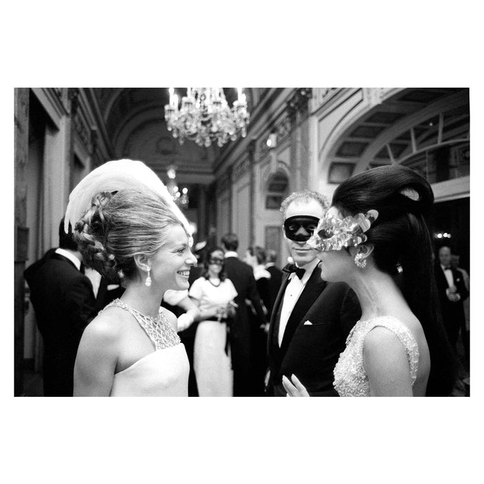 The Black & White Ball at the Plaza Hotel, 1966 — Limited Edition Print - Lawrence Fried