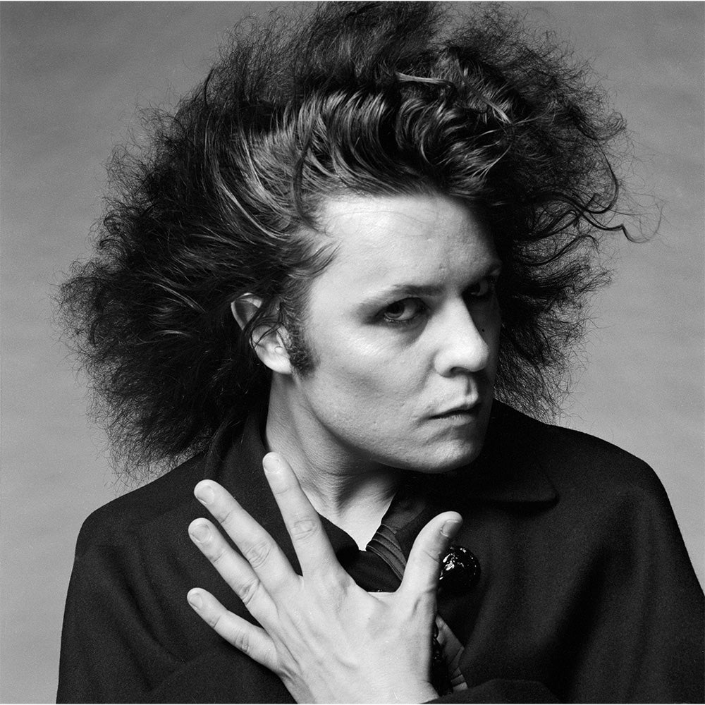 Marc Bolan poses for a photoshoot, 1975 — Limited Edition Print - Terry O'Neill