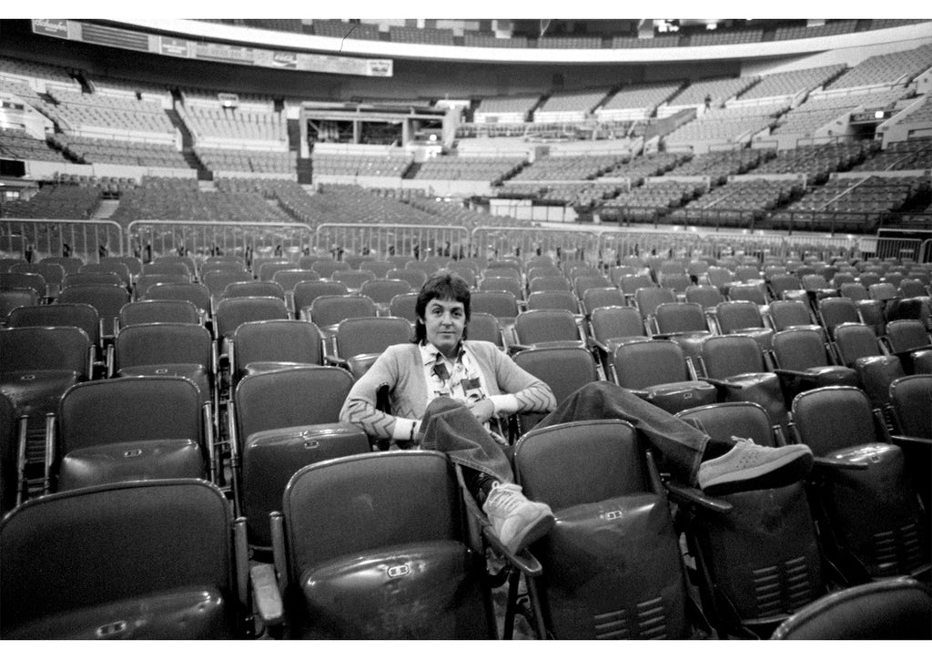 Paul McCartney in the MSG audience, 1976  — Open Edition Print - Michael Brennan