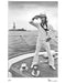 Rod Stewart sailing in New York Harbor, 1975 — Limited Edition Print - Michael Brennan