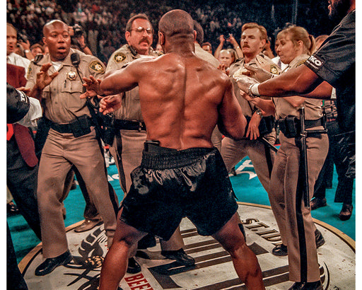 Mike Tyson after the Holyfield vs. Tyson match, 1997 — Limited Edition Print - Michael Brennan