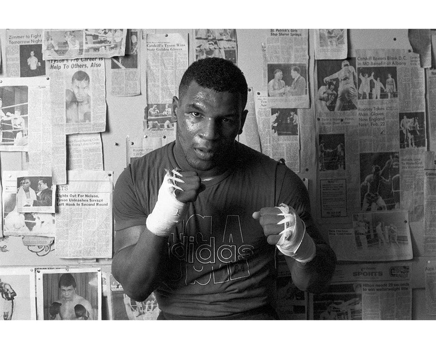 Mike Tyson training in New York, 1985 — Limited Edition Print - Michael Brennan