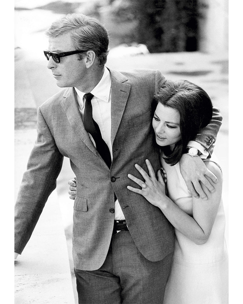 Michael Caine & Giovanna Ralli filming Deadfall, 1968 — Limited Edition Print - Terry O'Neill