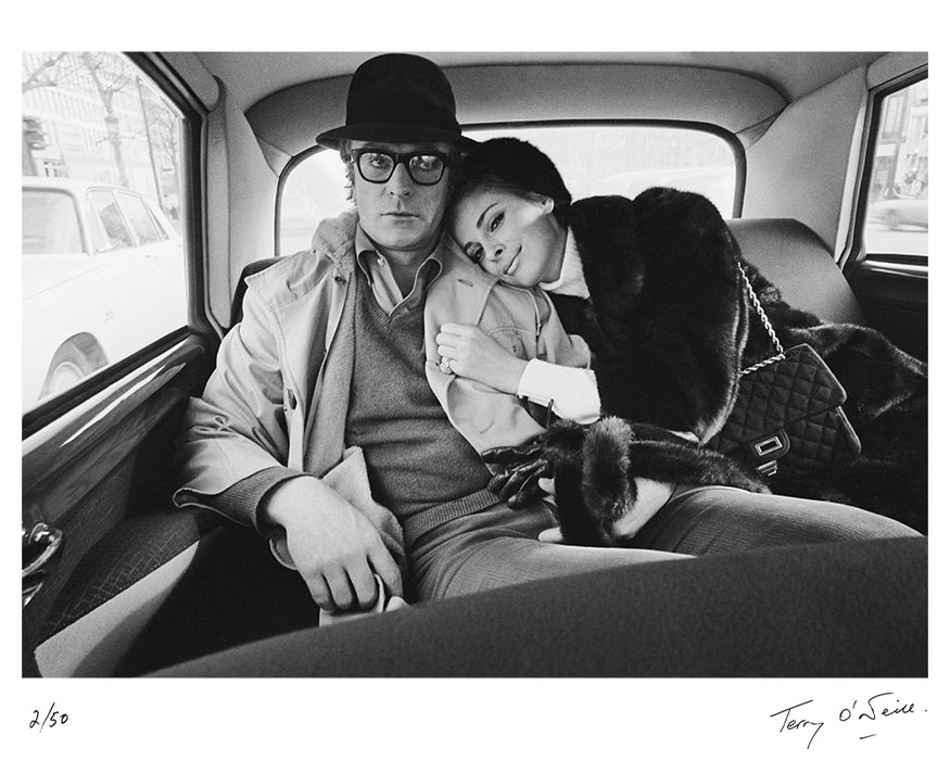 Camilla Sparv & Michael Caine, 1966 — Limited Edition Print - Terry O'Neill