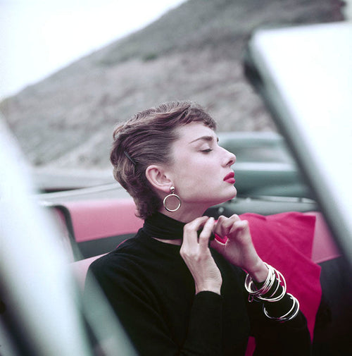 Audrey Hepburn filming Sabrina, 1953 — Limited Edition Print - Milton H. Greene