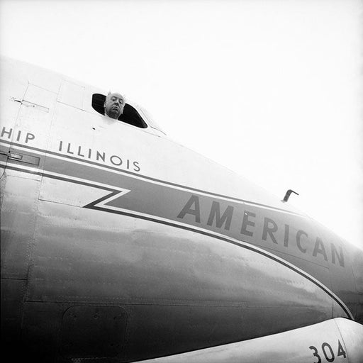 Alfred Hitchcock for an American Airlines campaign, 1959 — Limited Edition Print - Milton H. Greene