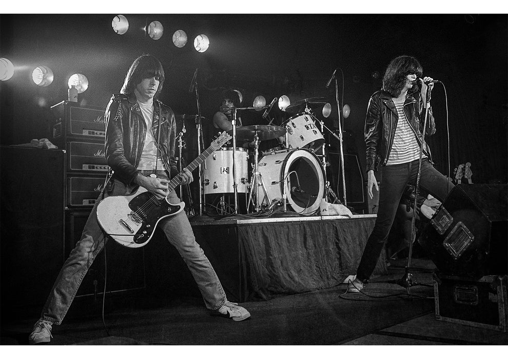 Ramones at 15 Landsdowne Street, 1981 — Open Edition Print - Michael Grecco