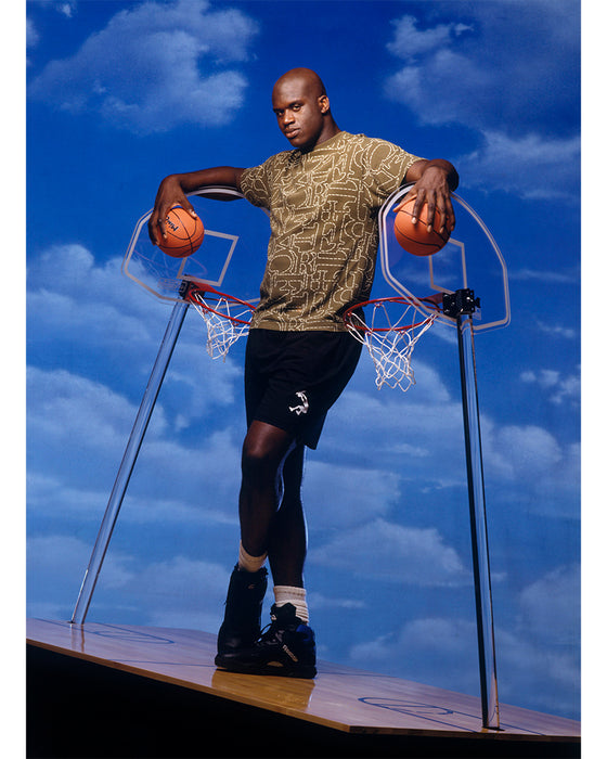 Shaquille O’Neal in Los Angeles, California, 1993 — Limited Edition Print - Michael Grecco