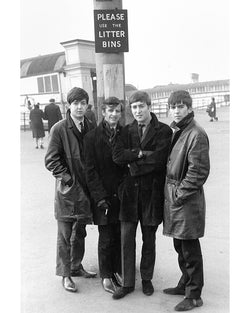 The Beatles on the Liverpool Docks, 1963 — Limited Edition Print - Michael Ward