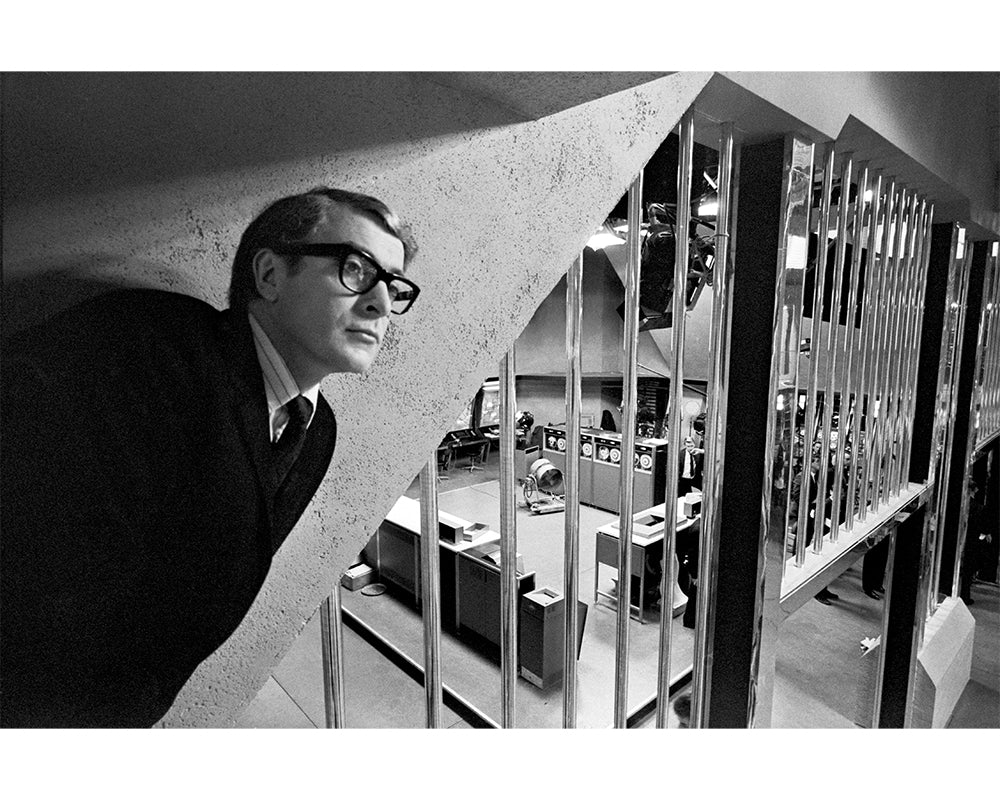 Michael Caine on set of The Billion Dollar Brain, 1967 — Limited Edition Print - Michael Ward