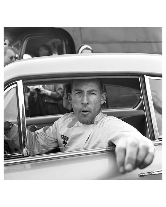 Stirling Moss at the British Grand Prix, 1958 — Limited Edition Print - Michael Ward