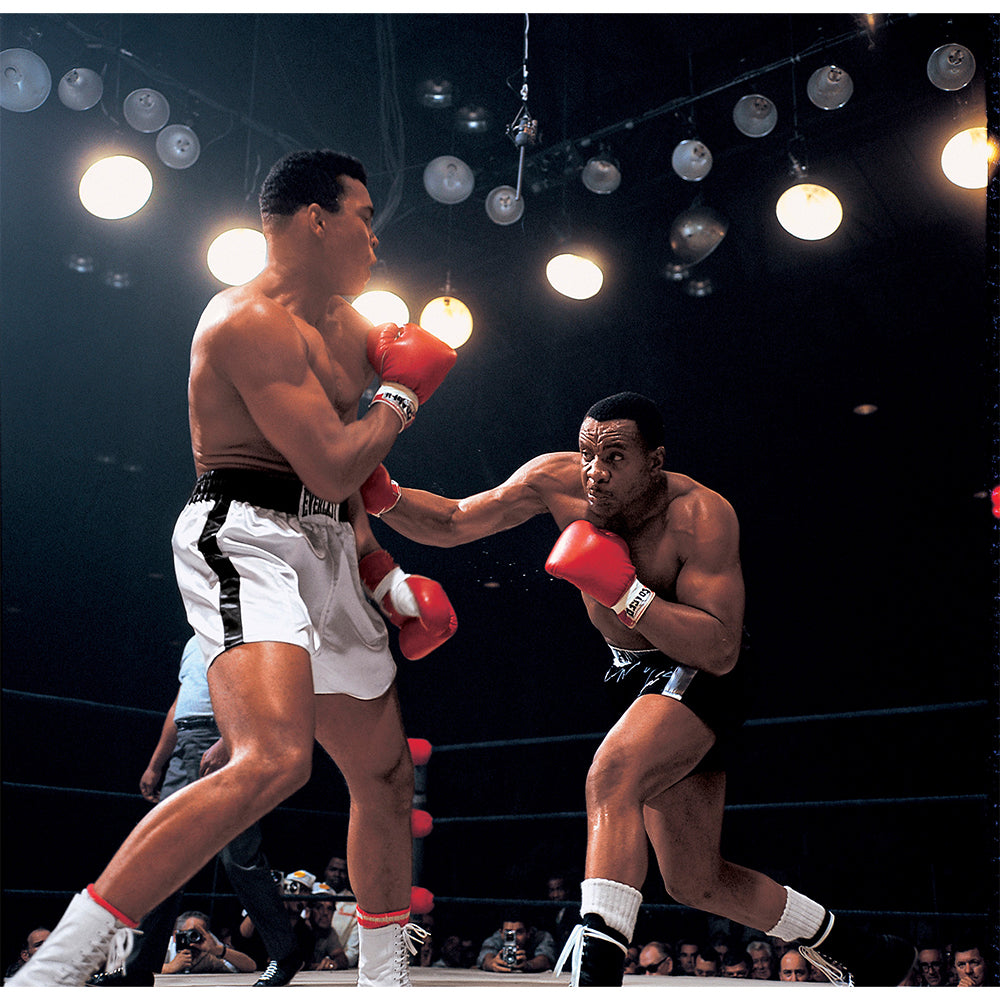 Muhammad Ali sparring with Sonny Liston, 1965 — Limited Edition Print - Neil Leifer