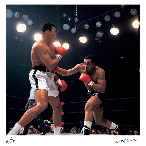 Muhammad Ali sparring with Sonny Liston, 1965 — Limited Edition Print - Neil Leifer
