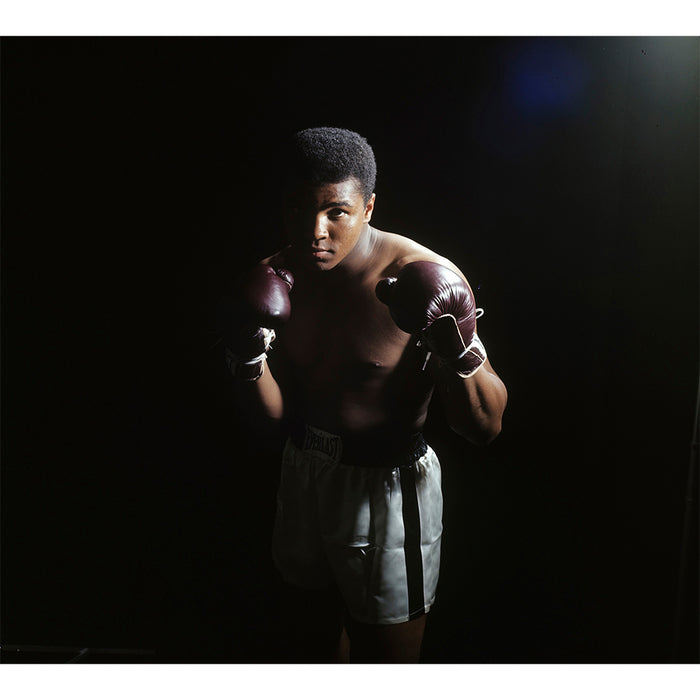 Muhammad Ali split light portrait, 1965 — Limited Edition Print - Neil Leifer