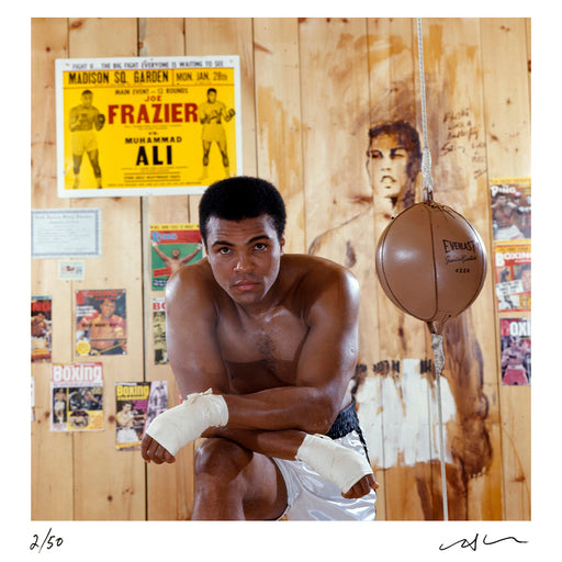 Muhammad Ali at training camp, 1974 — Limited Edition Print - Neil Leifer