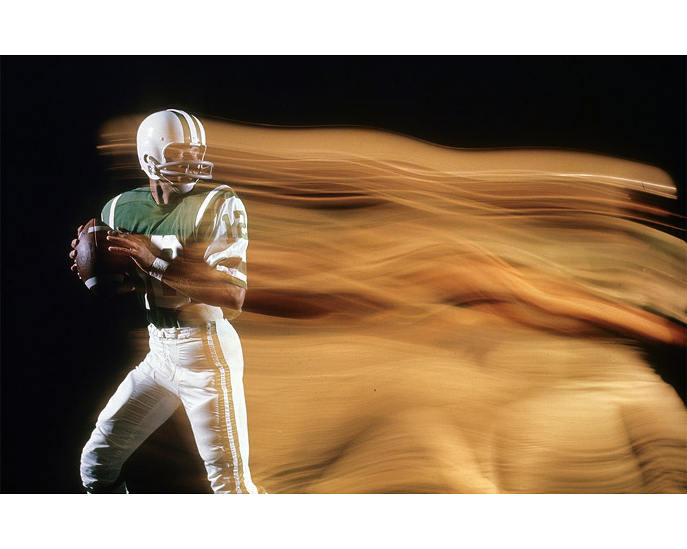 Joe Namath at Life Studios, 1966 — Limited Edition Print - Neil Leifer