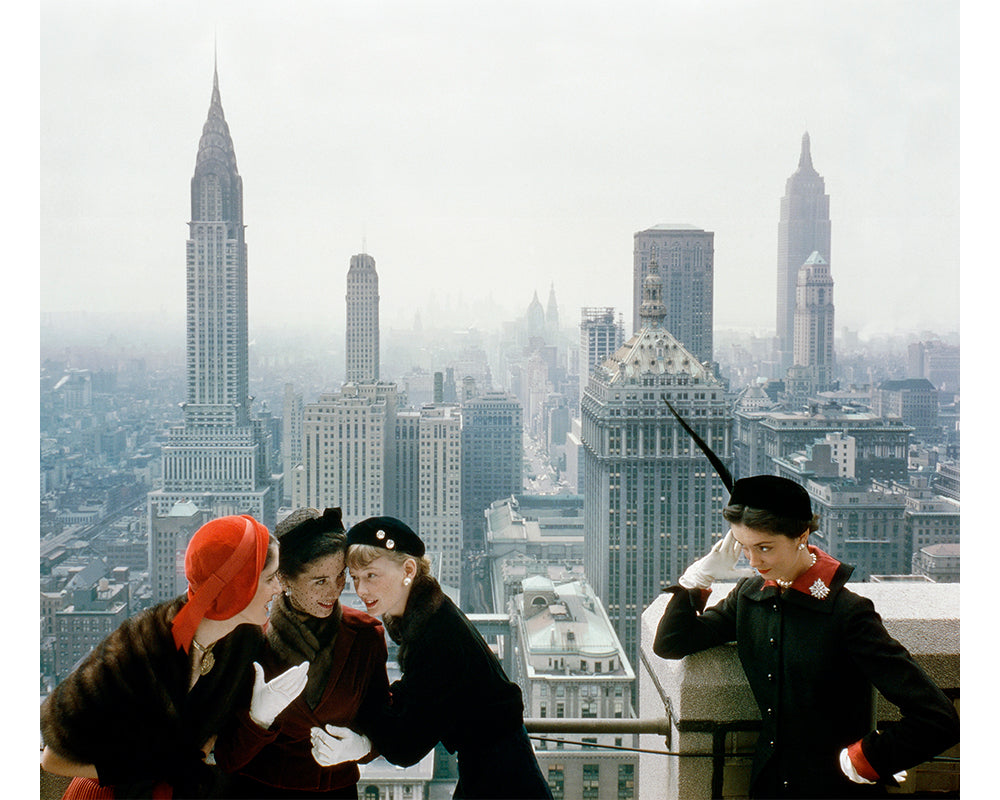 Young Velvets, Young Prices photoshoot, 1949 — Limited Edition Print - Norman Parkinson