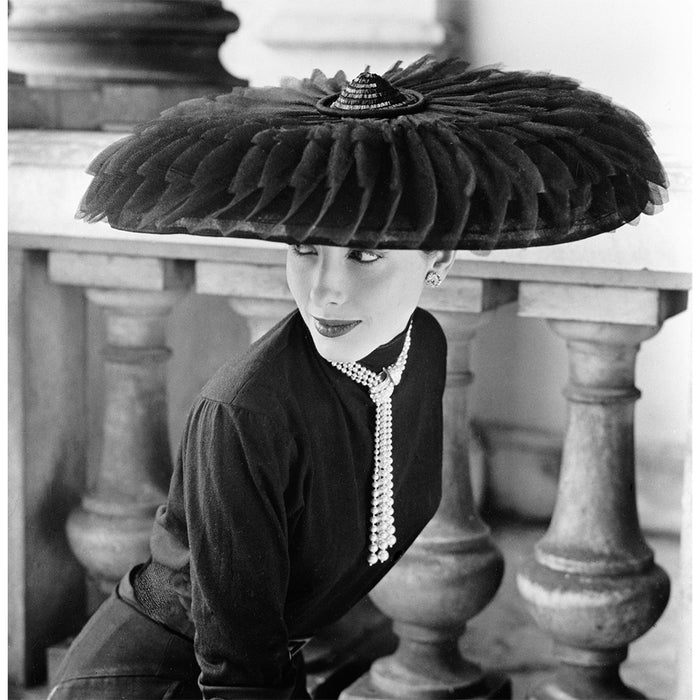 Legroux Soeurs’ hat from La Belle Epoque, 1952 — Limited Edition Print - Norman Parkinson