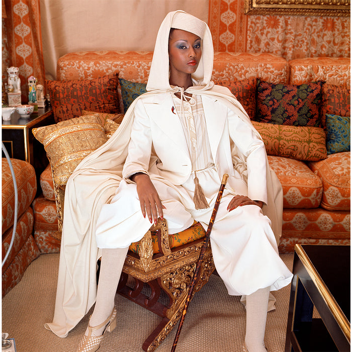 Iman for Vogue Italia, 1976 — Limited Edition Print - Norman Parkinson