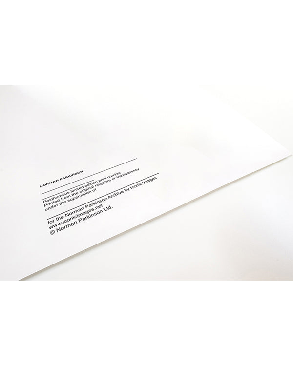 Jerry Hall & Antonio Lopez for Vogue, 1975 — Limited Edition Print - Norman Parkinson