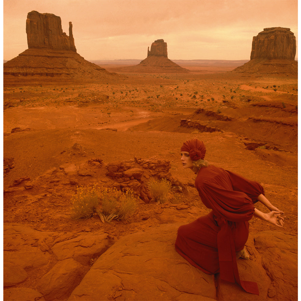 Jan Ward at Monument Valley, 1971 by Norman Parkinson – Limited Edition Print.